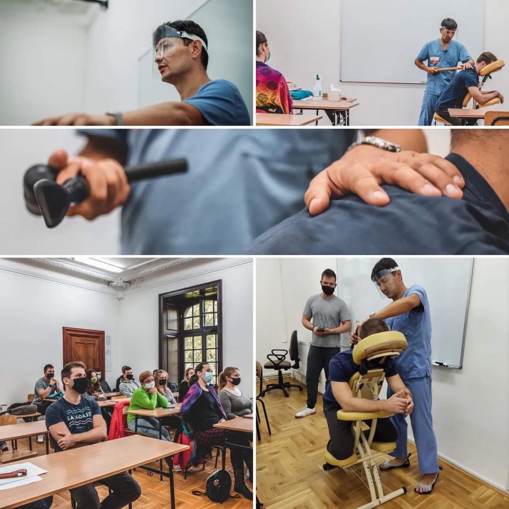 Daniel Hamilton massage training sessions