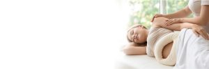 pregnancy massage pillow in spa